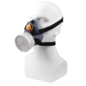 半面罩由聚丙烯和热塑性塑料组成 - 单过滤器