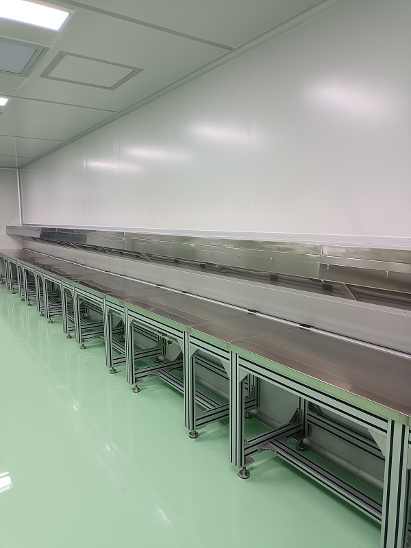 絲印工作台自帶抽氣系統