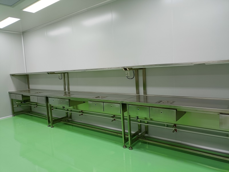 帶抽屜的不鏽鋼台