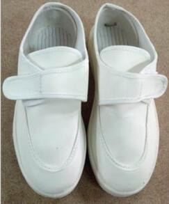 PVC防靜電帆布中巾鞋